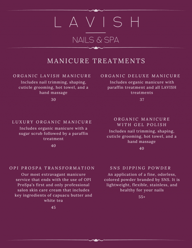 Manicure Treatments